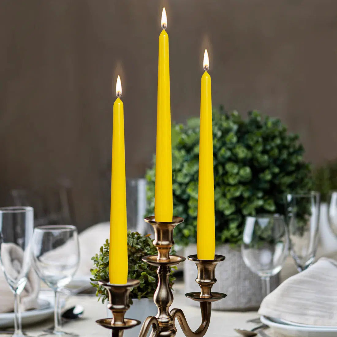Colorful Taper Candles