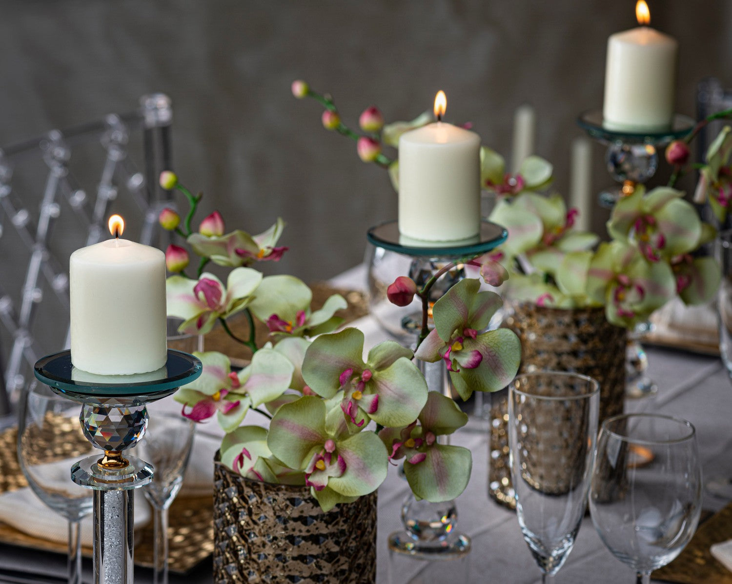 2.25" X 3" Classic Pillar Candles - 12 Pack - Kisco Candles