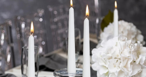 taper candles for wedding