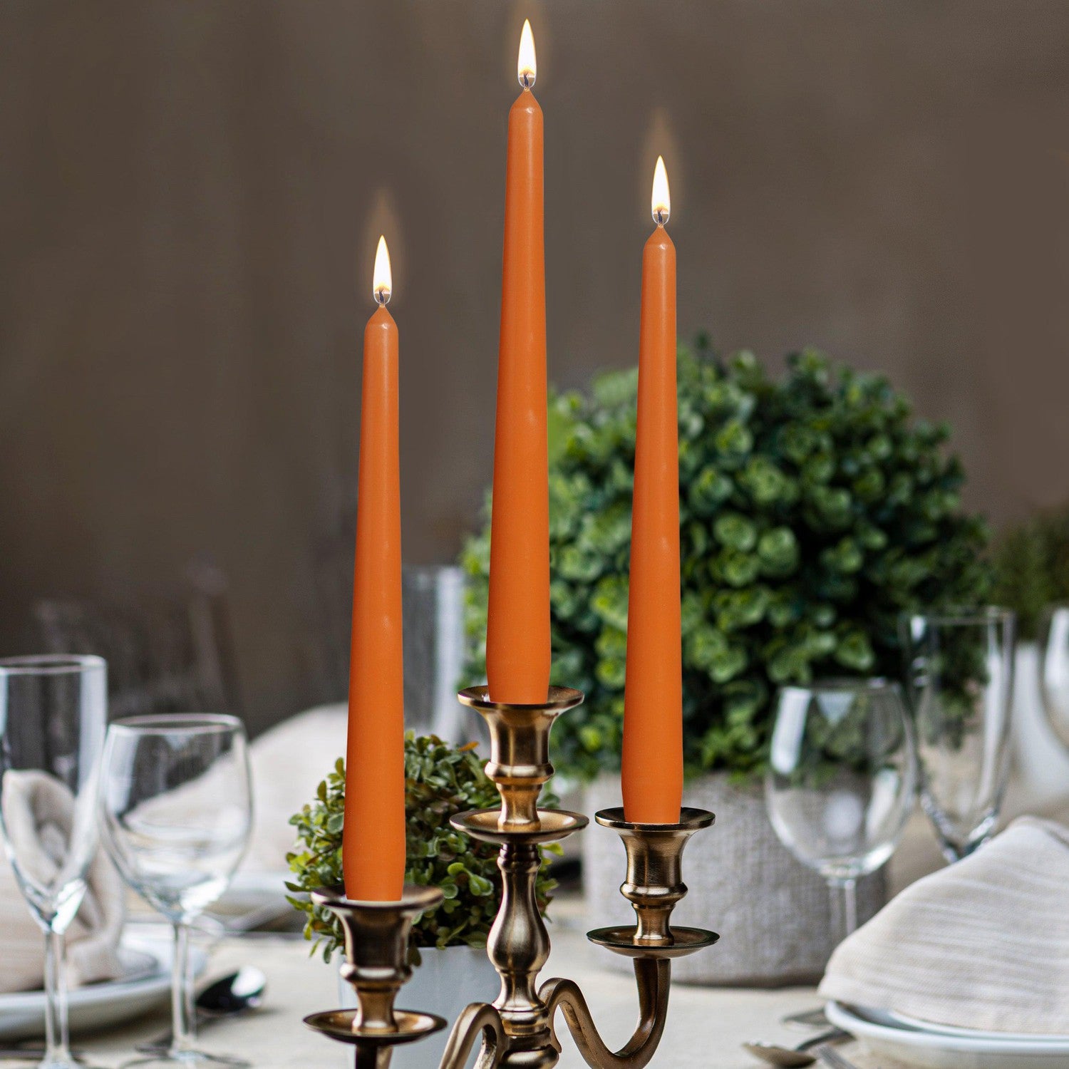 10" X 0.9" Classic Taper Candles - 4 Pack - Kisco Candles