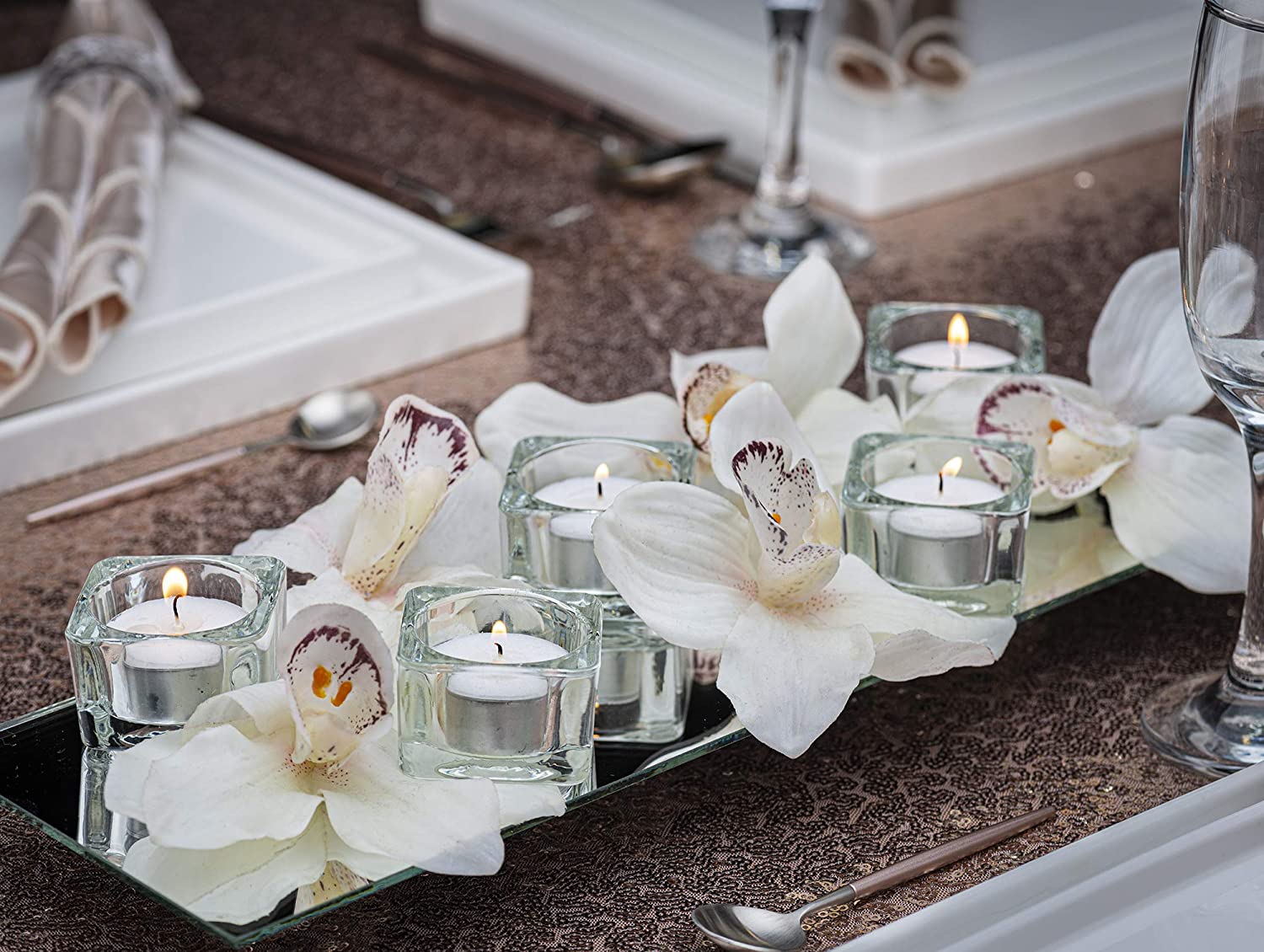 3.5 Hour Tea Lights - 100 Pack - Kisco Candles
