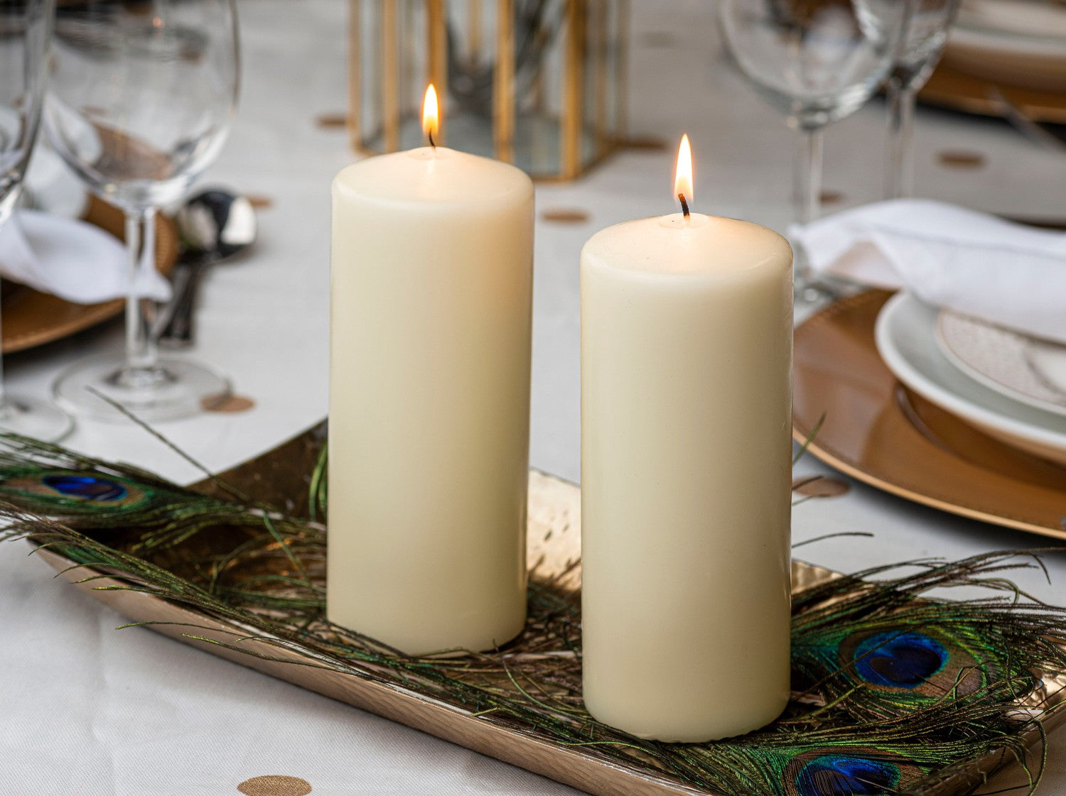 2.75" X 6.6" Classic Pillar Candles - 12 Pack - Kisco Candles