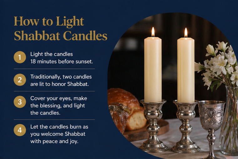 How to Light Shabbat Candles and Follow the Tradition - Kisco Candles