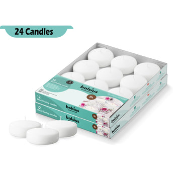 Floating Heart Candles (Box of 15) - Newville Celebration Candles
