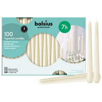 10" X 0.9" Classic Taper Candles - 100 Pack - Kisco Candles