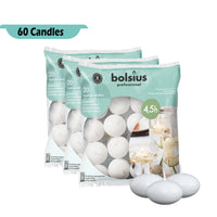 60 Pack Floating Candles 1.75" X 1" In Bulk