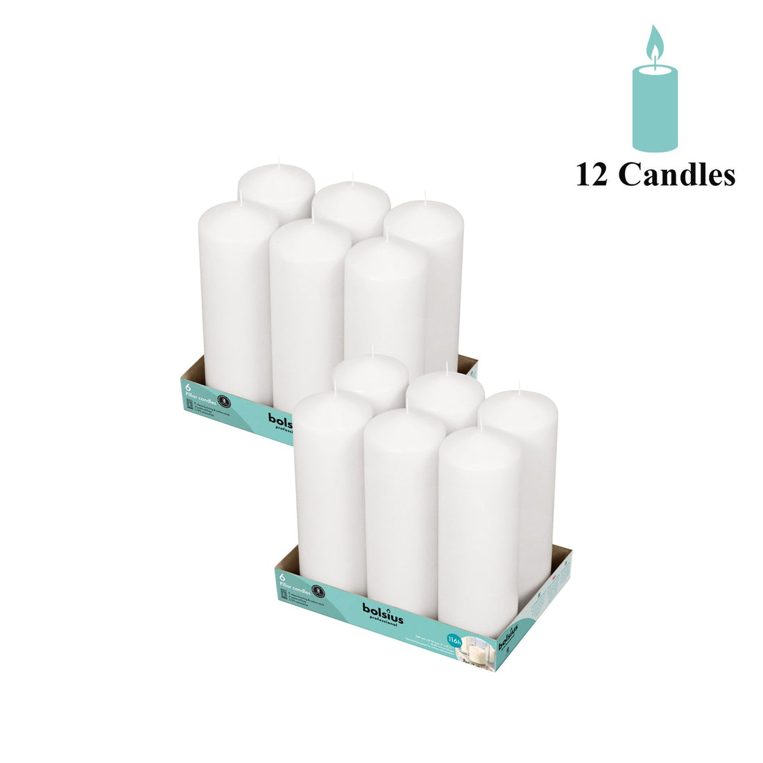 Bulk Pillar Candle 3" Inch Wide Collection