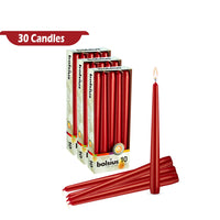 10" X 0.9" Classic Taper Candles - 10 - 20 & 30 Pack