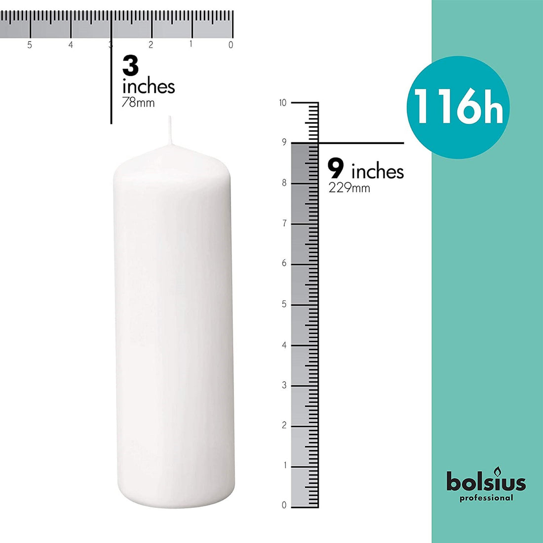 Bulk Pillar Candle 3" Inch Wide Collection