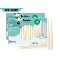 10" X 0.9" Quality Classic Bulk Taper Candles - 200