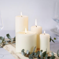 Bulk Pillar Candle 3" Inch Wide Collection