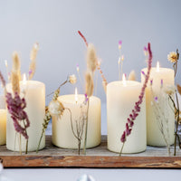 Bulk Pillar Candle 3" Inch Wide Collection