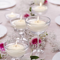 3" X 1" Classic Floating Candles - 12 Pack - Kisco Candles