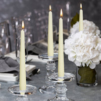 10" X 0.9" Classic Taper Candles - 100 Pack - Kisco Candles