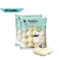 1.75" X 1" Classic Floating Candles - 40 Pack