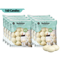 1.75" X 1" Classic Bulk Floating Candles - 160 Pack