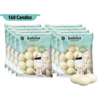 160 Pack Floating Candles 1.75" X 1" In Bulk