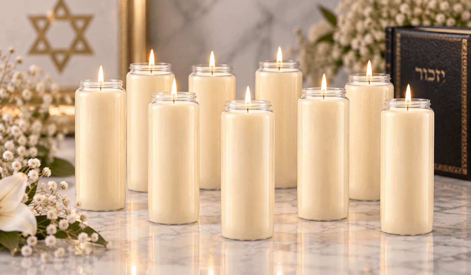 Bulk Yahrzeit Candles