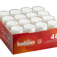 8 Hour Tea Lights - 48 Pack - Kisco Candles