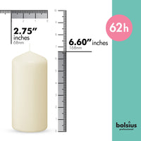 Bulk Pillar Candle 2.75" Inch Wide Collection