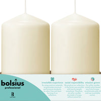 3" X 6" Classic Pillar Candles - 6 Pack - Kisco Candles