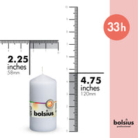 2.25" X 4.75" Classic Pillar Candles - 10 Pack - Kisco Candles
