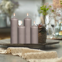 2.25" X 6" Pillar Candles - 10 Pack - Kisco Candles