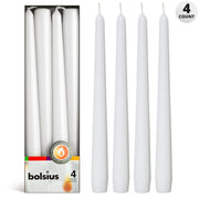 10" X 0.9" Classic Taper Candles - 4 Pack - Kisco Candles