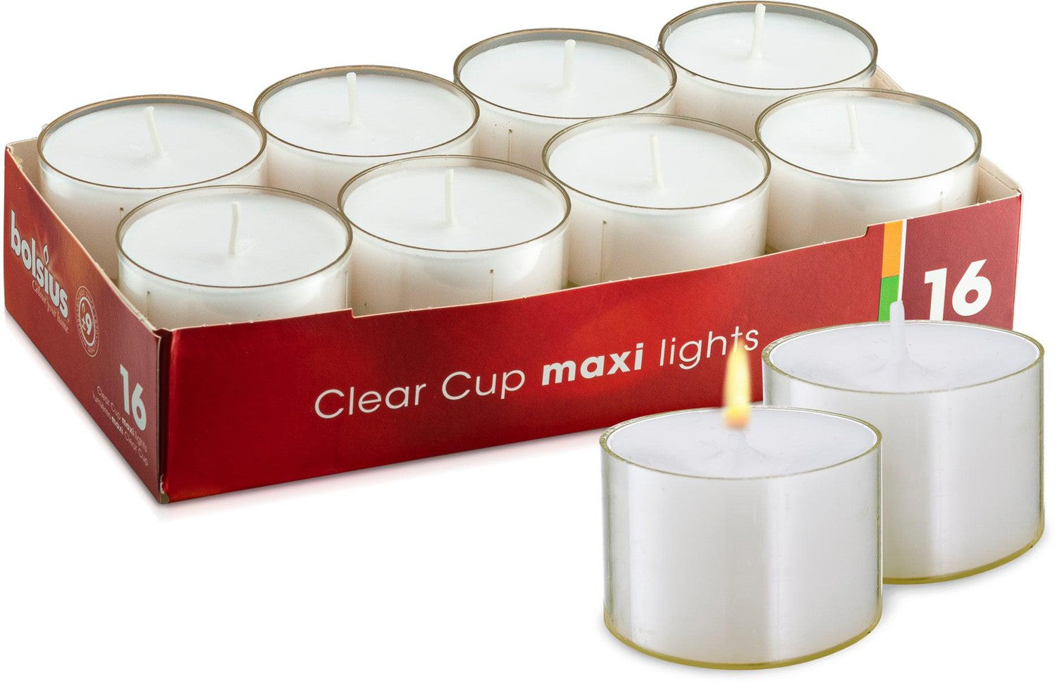 9 Hour Tea Lights - 16 Pack - Kisco Candles