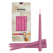10" X 0.9" Individually Wrapped Classic Taper Candles - 12 & 24 Pack