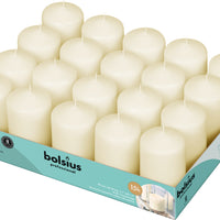 2" X 3" Classic Pillar Candles - 20 Pack - Kisco Candles