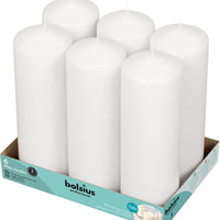 3" X 9" Classic Pillar Candles - 6 Pack - Kisco Candles