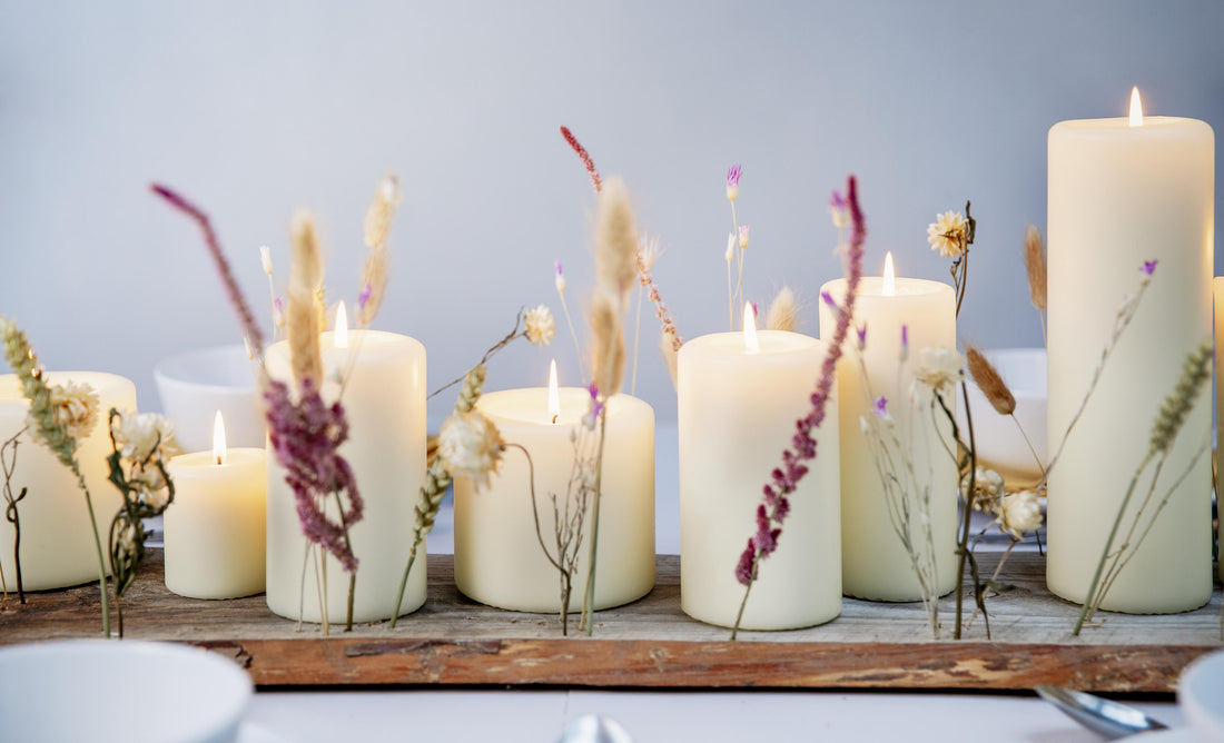 3" X 9" Classic Pillar Candles - 6 Pack - Kisco Candles