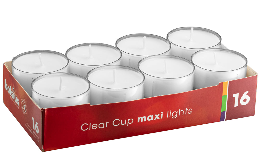 9 Hour Tea Lights - 16 Pack - Kisco Candles
