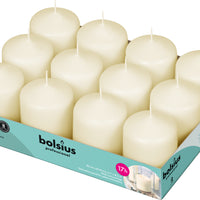 2.25" X 3" Classic Pillar Candles - 12 Pack - Kisco Candles